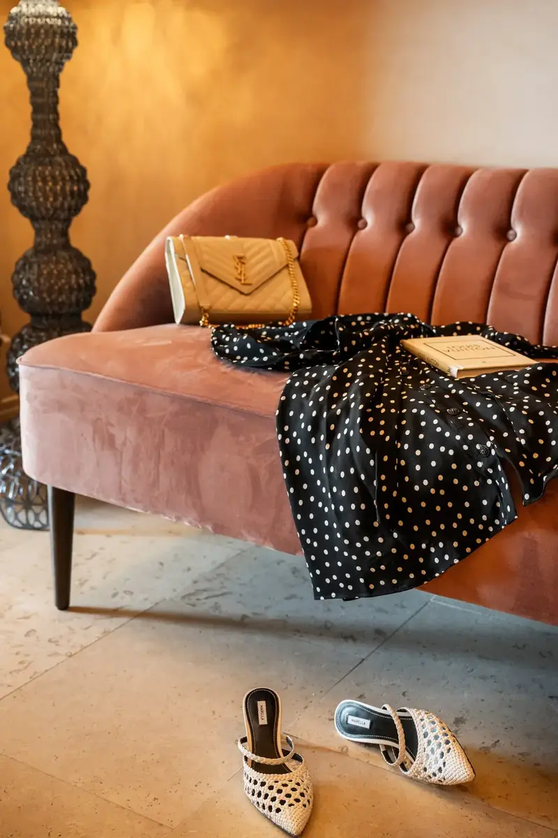 The velvet armchair