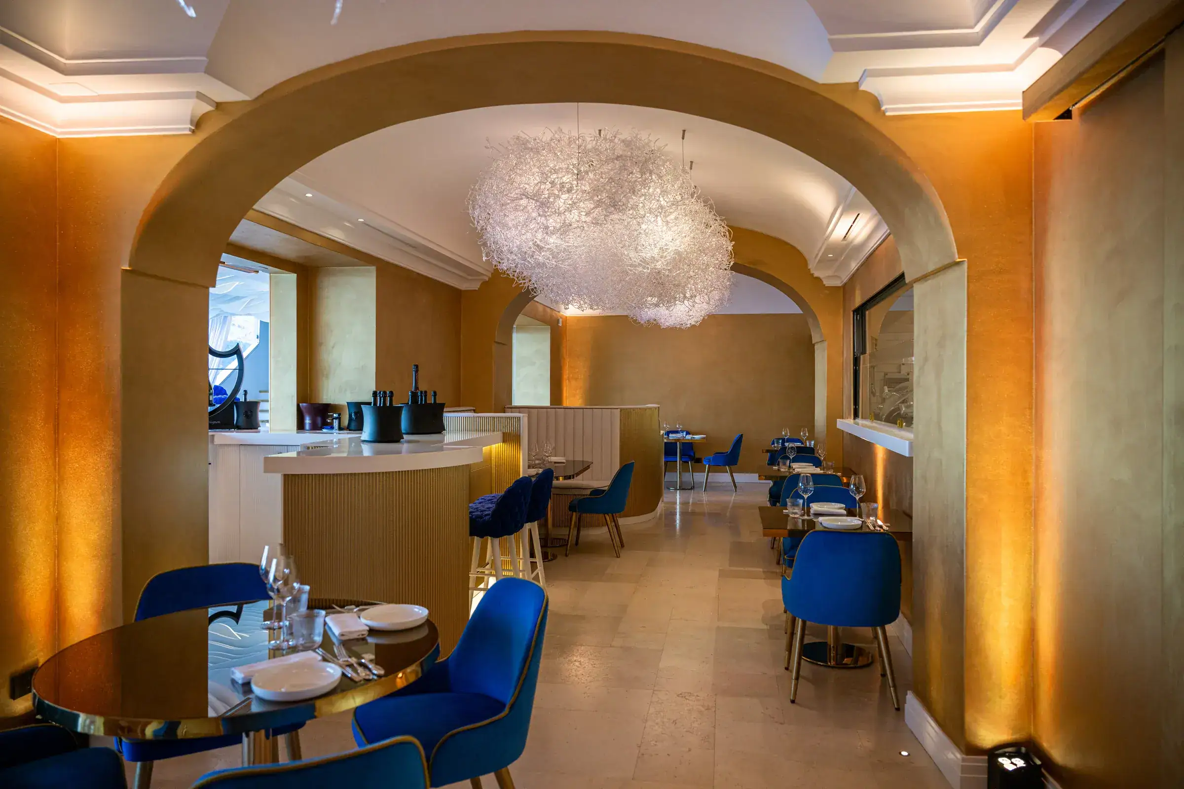 The Gold Room at Chic Mama