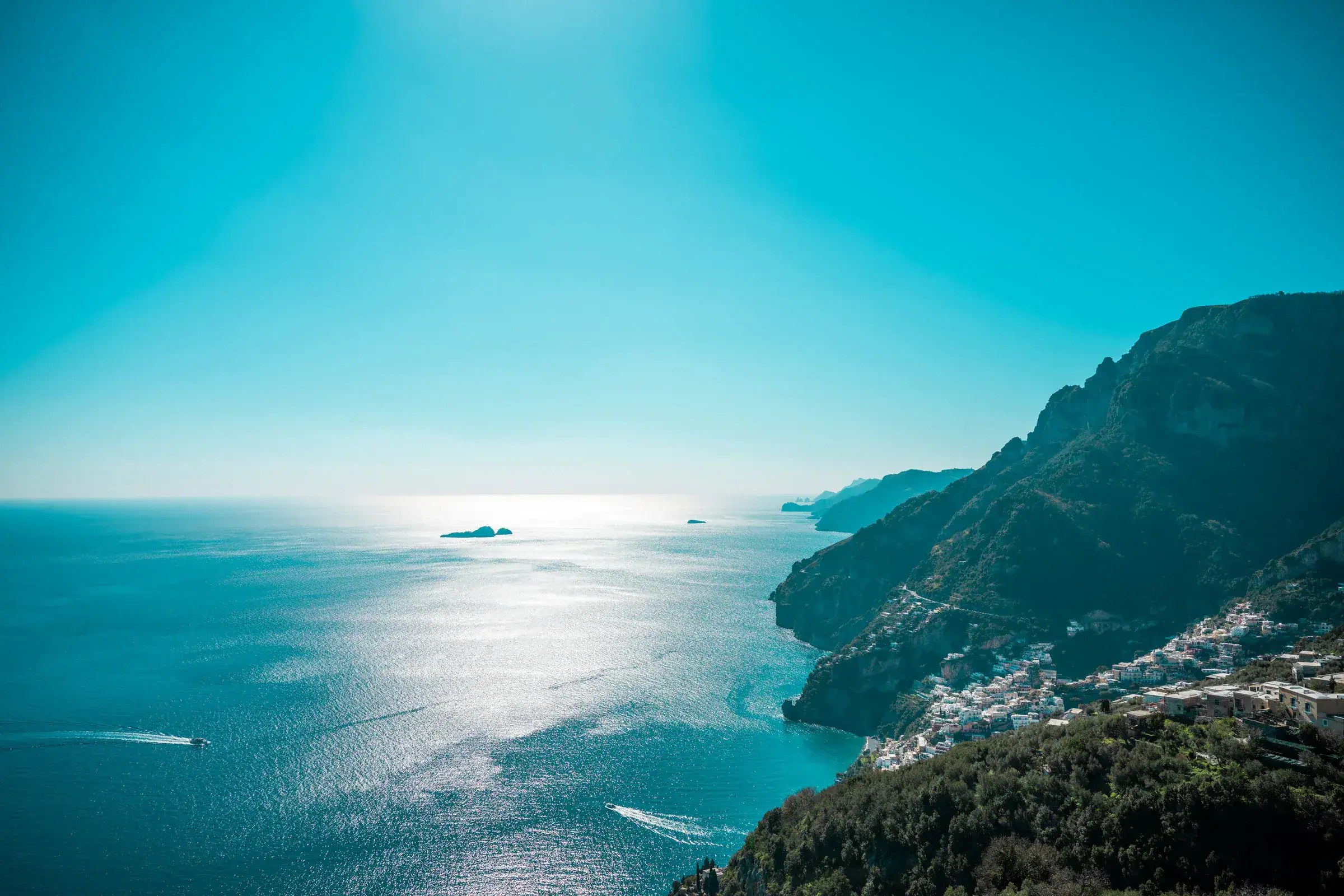 Li Galli and the coast