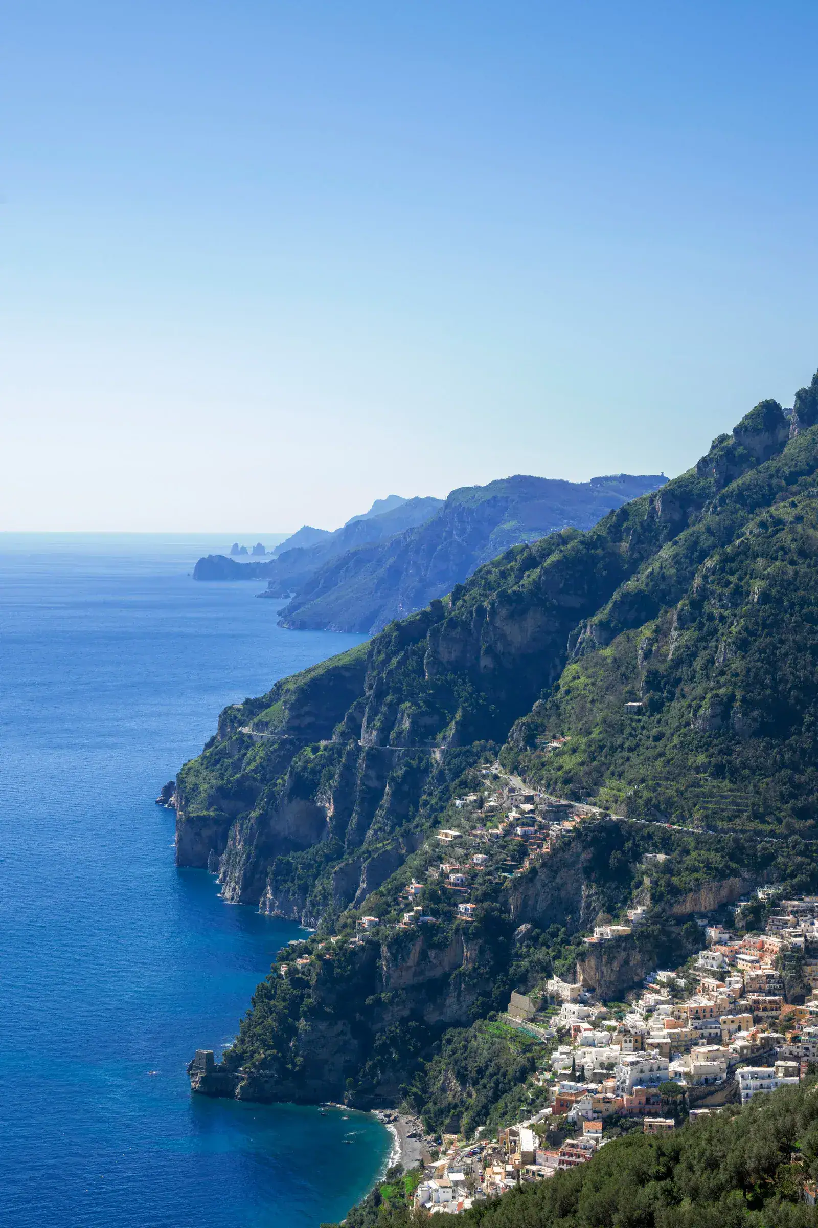Positano and the coast